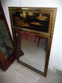 DECORATIVE ORIENTAL MIRROR