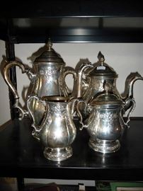 STERLING TEA SET