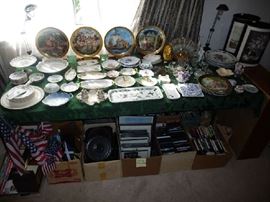 HAND PAINTED PIECES, DECOR, CD'S, DVD'S