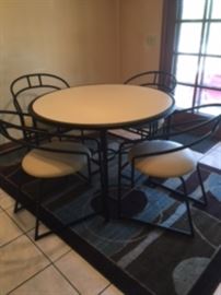 Retro dining set 1975 made in Compton, Ca.  (that's right... straight outta Compton :-)