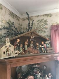 Authentic Hummel Goebel Nativity Scene, there is also a smaller one