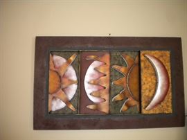 Metal wall art