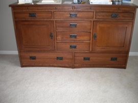 Kimball Mission Oak buffet