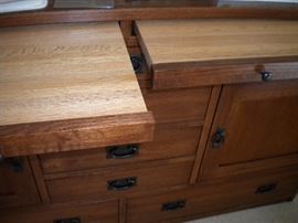 Kimball Mission Oak buffet