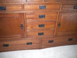 Kimball Mission Oak buffet