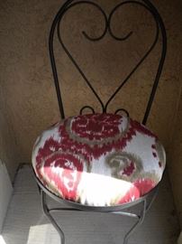 1 or 2 bistro chairs