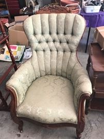 This chair is in perfect condition. 