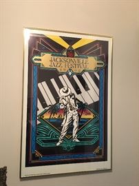 Jacksonville Jazz Festival Poster - 1990