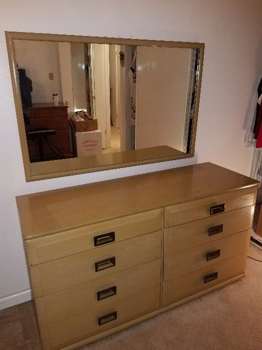 Matching Mengal Dresser with Mirror