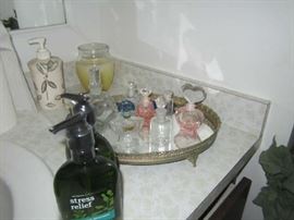 Perfume bottle collection