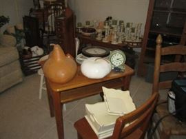 Child's desk and chair