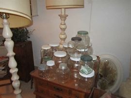 Jars w/lids