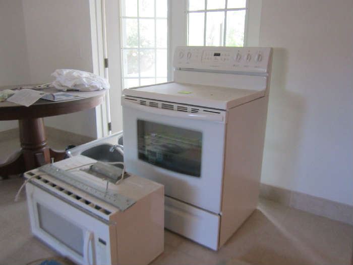 Stove and microwave
