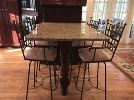 (4) Charleston Forge Bar/Game room stools