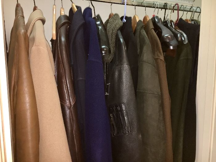 Leather and other miscellaneous coats