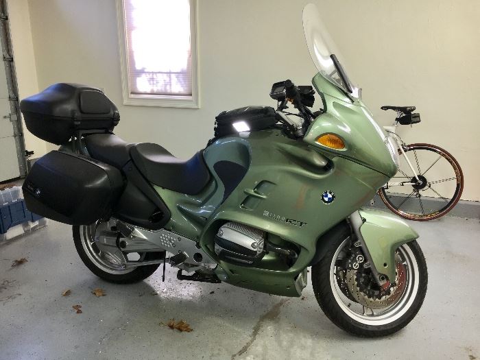 BMW  sportbike 	motorcycle, 1999, Model # R11	00RT
 Mileage:  27,316
 Condition:  Excellent – very well maintained.