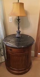 ‘Lexington Southern Living’ round wood occasional table