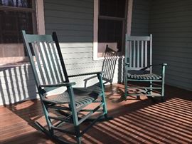 Porch adirondacks