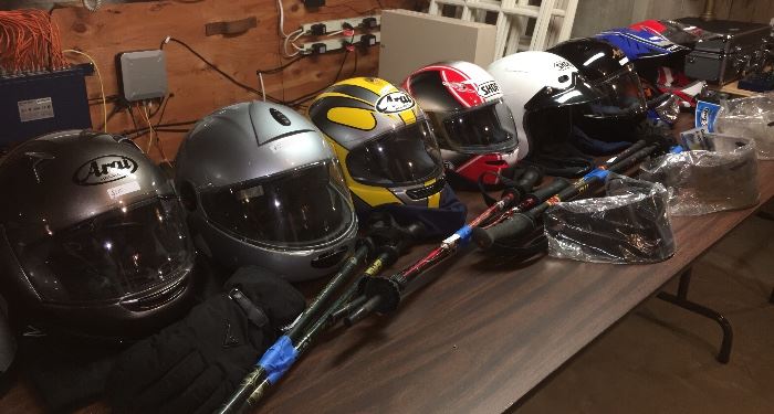 Quite a few high end motorcycle helmets