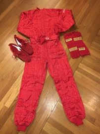 Stand 21 Nascar Racing Suit with gloves and shoes.