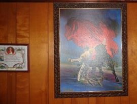 1960's John Dekay "The Red Cape" 