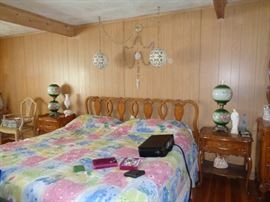 California King antique bed