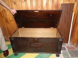 vintage cedar chest