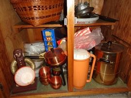 copper fond kitchen items