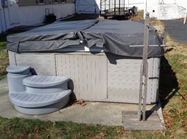 8 person hot tub. Beautiful condition. 