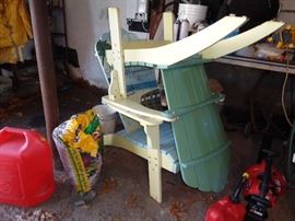 These chairs belong to owner. Not for sale