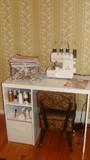 White Sewing Cabinet