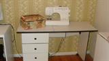 White Sewing Cabinet