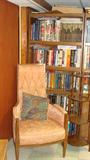 Peach Wing Back Chair
