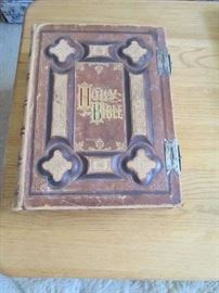 antique 1861 bible in amazing condition!