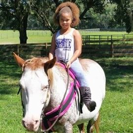 My daughter has been riding Ayiana since she was 3 by herself. Super low key, excellent on trails. 