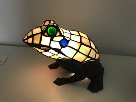 The frog light when turned on