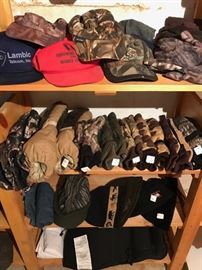 Hunting hats and other cold weather gear