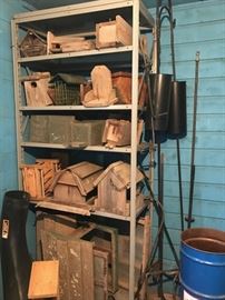 Bird feeders and houses....