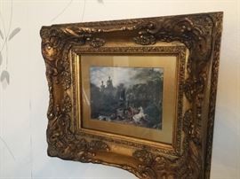 Great antique frame and picture