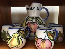 Hand Painted Pottery