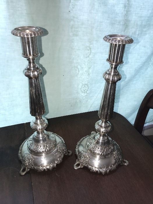 STERLING CANDLE STICKS