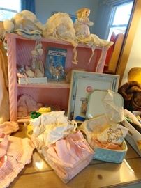 Fabulous vintage baby clothes - many hand made!