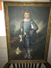 After Gainsborough, well executed modern version of Blue Boy