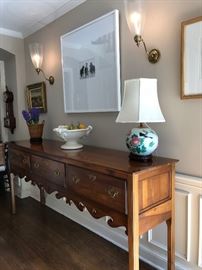 Country Hunt Table in Cherry and more..