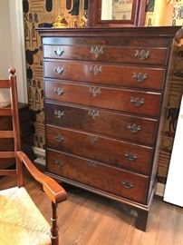 Handsome Sheraton Style Chest - Beautiful Reproduction by THE FEDERALIST