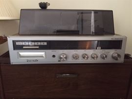 Panasonic stereo system with turntable and 8 track!