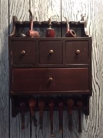 Pipe collection and rack