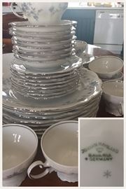 Johann Haviland fine china set in mint condition