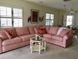 Sectional with sleeper