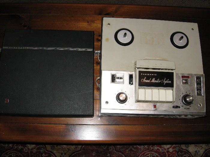 Panasonic tape recorder reel to reel 
